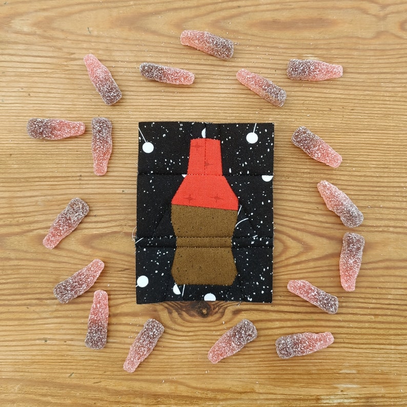Cola Bottle Block 3 sizes The Jelly Sweet Collection FFP Sewing Pattern