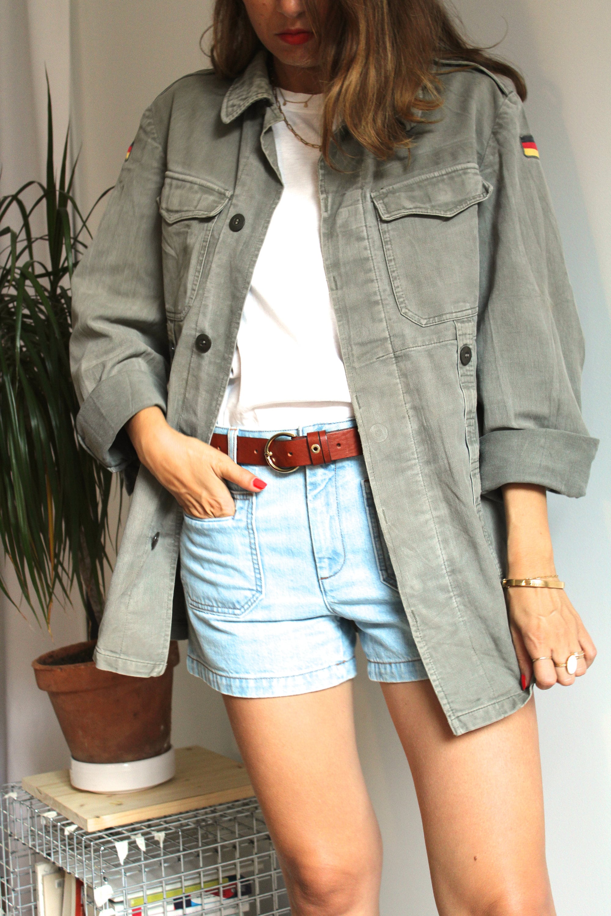 Veste army femme hot sale