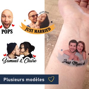 PHOTO TATTOO (set of 10) - Temporary tattoo