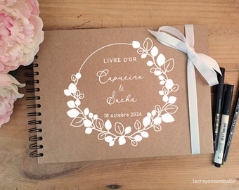 Wedding guest book
