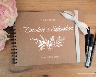 Wedding guest book