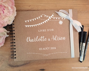 Wedding guest book