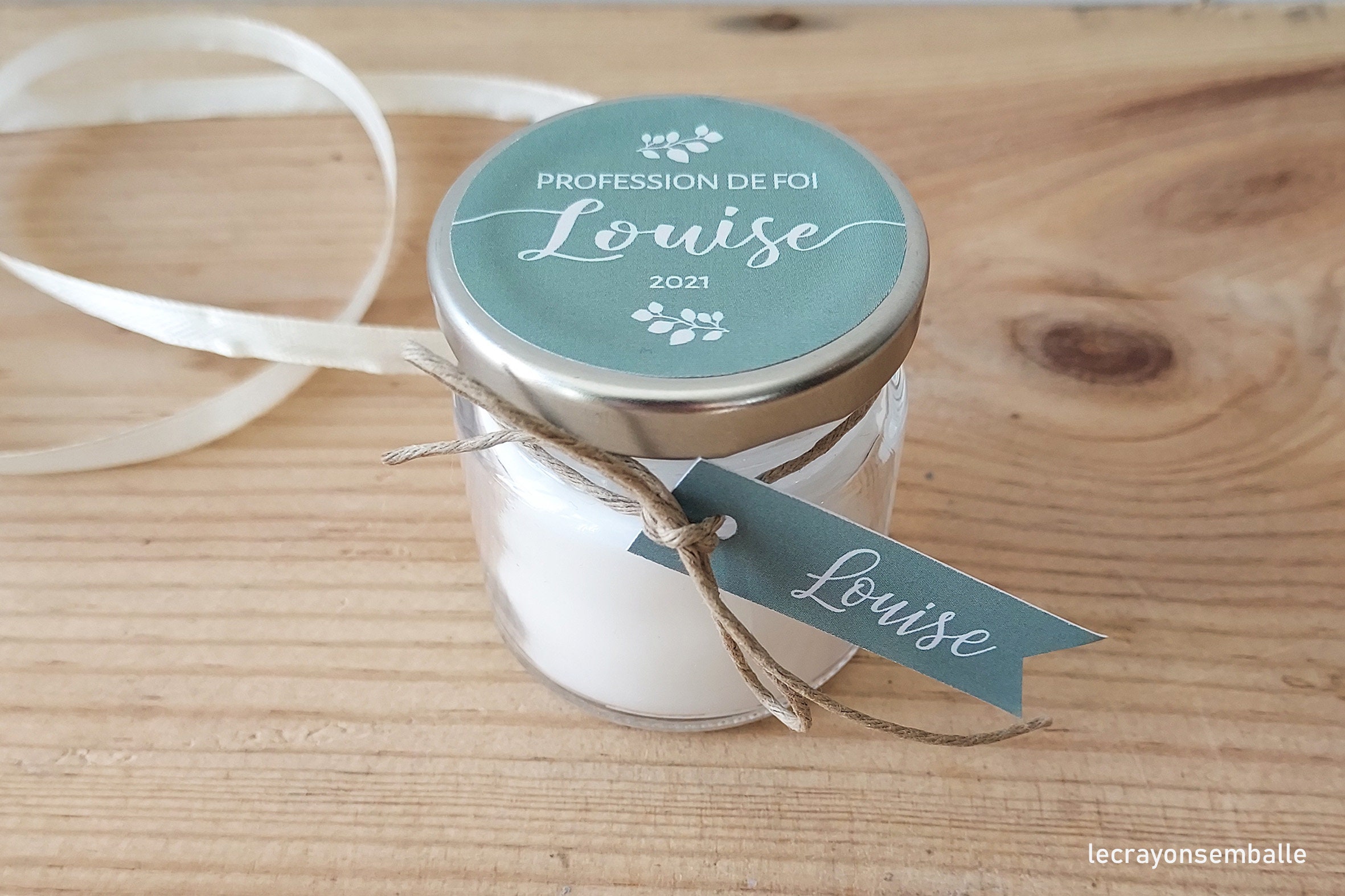 Mini Bougies Personnalisées