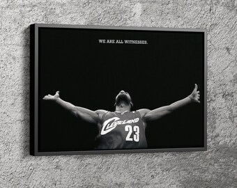 lebron witness poster