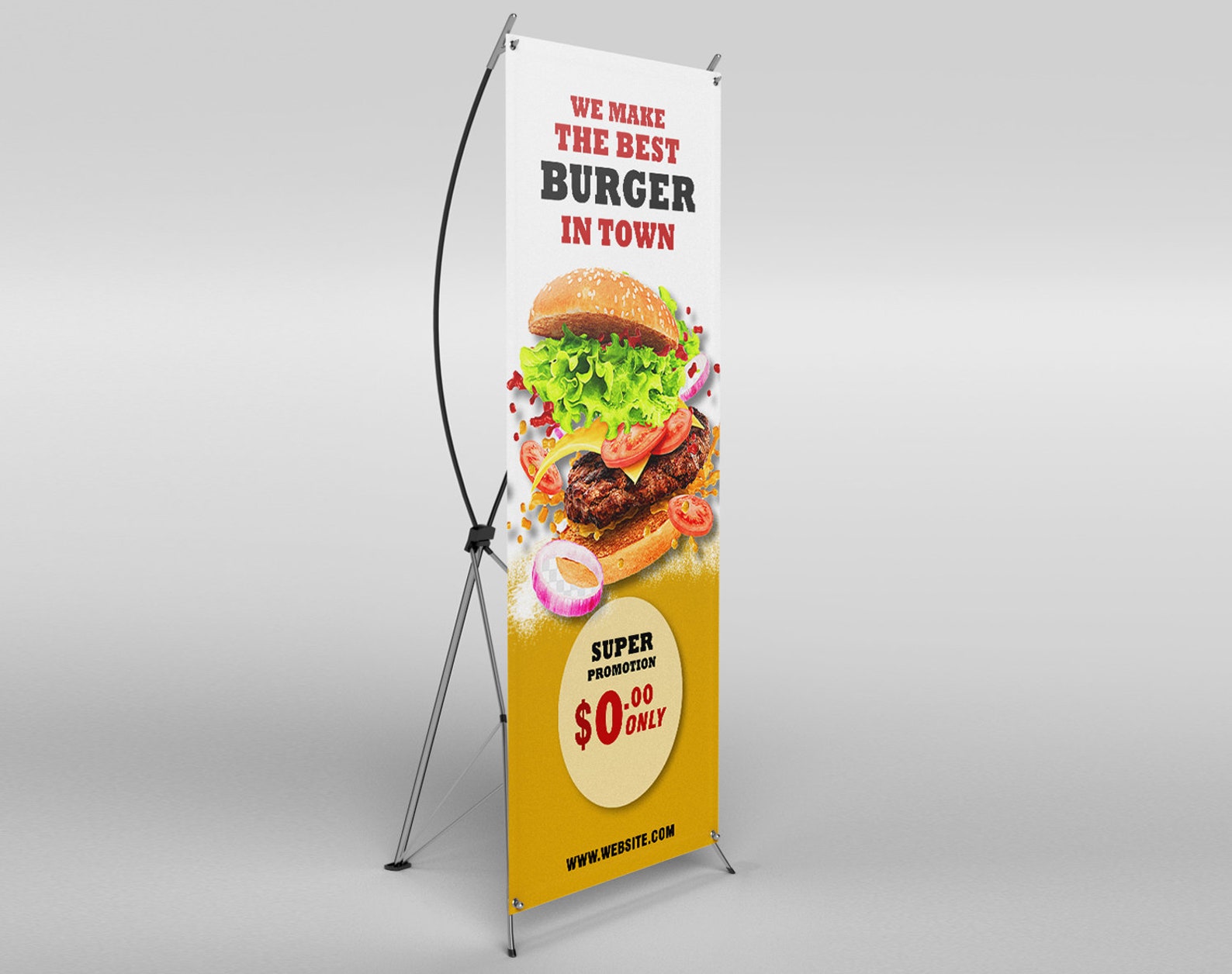 Custom Banner Restaurant Banner Personalized Full Color Etsy