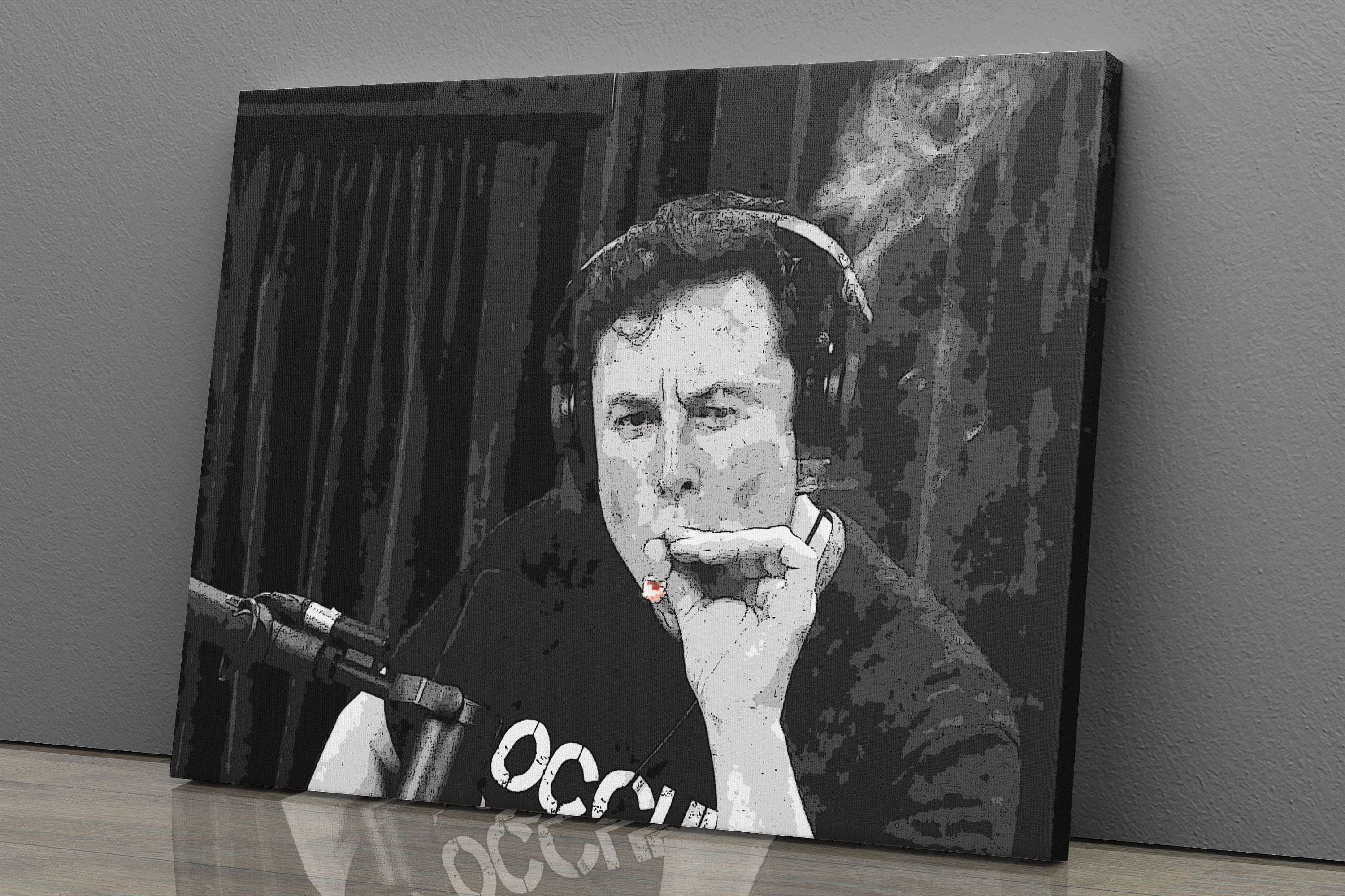 Elon Musk Poster Smoking Wall Art Home Decor Hand Made Canvas | Etsy