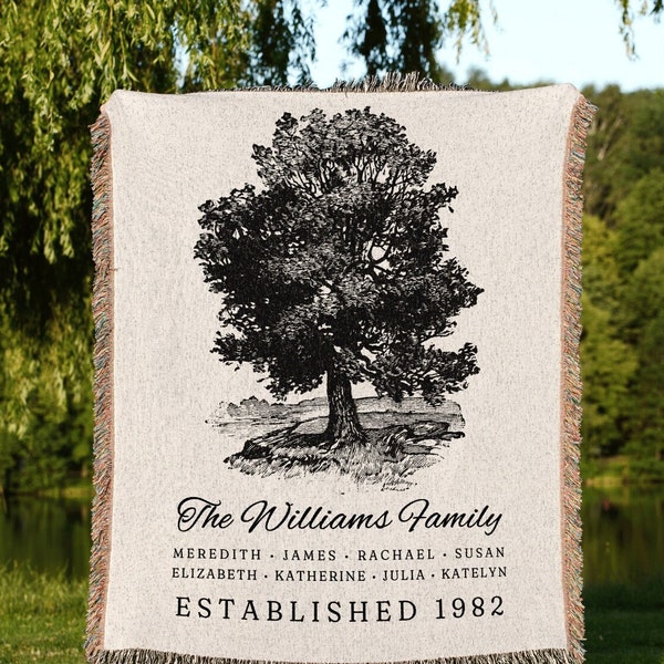 Family Tree Quilt - Etsy