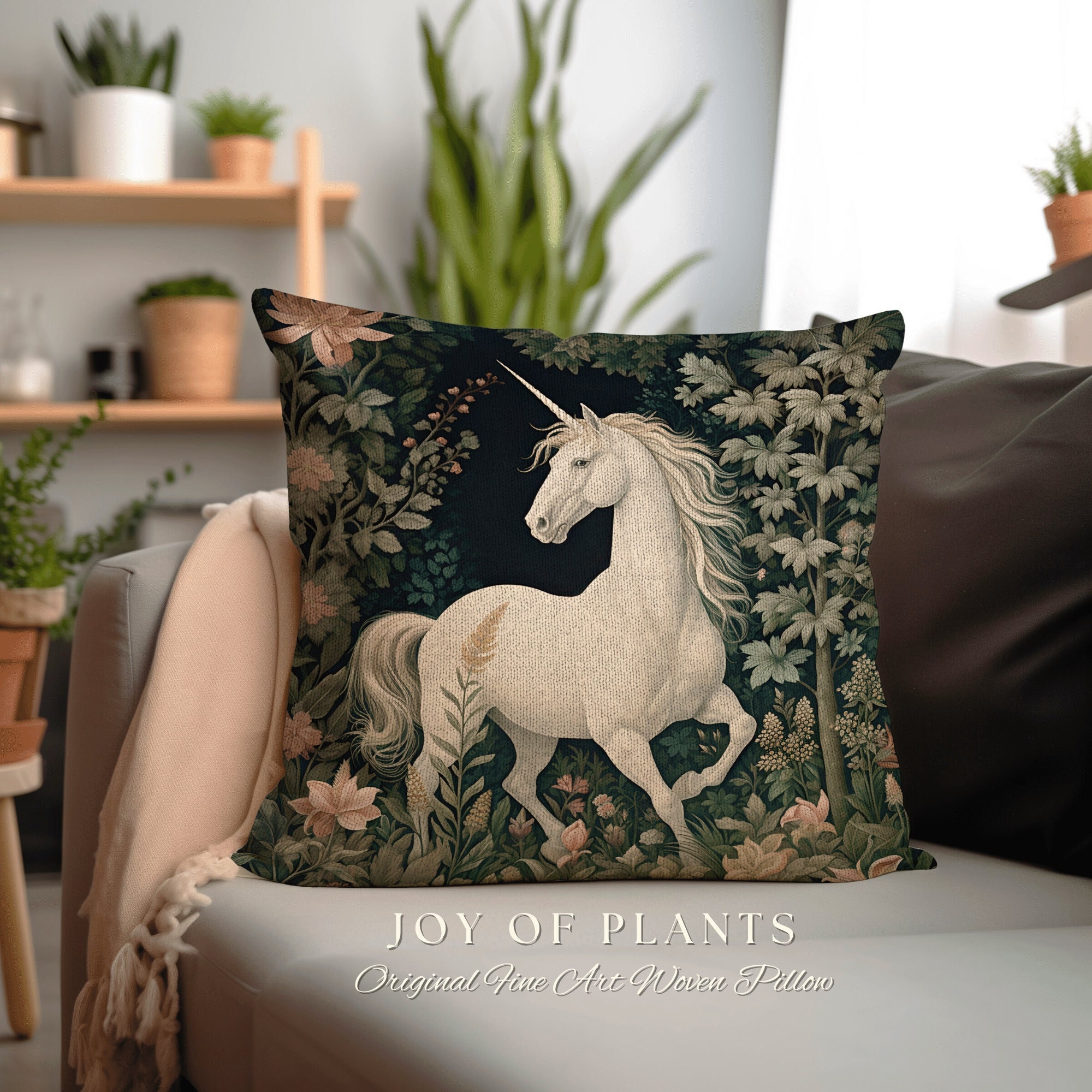 Almohadas Decorativas Almohadon Unicornio Lentejuelas Funda De