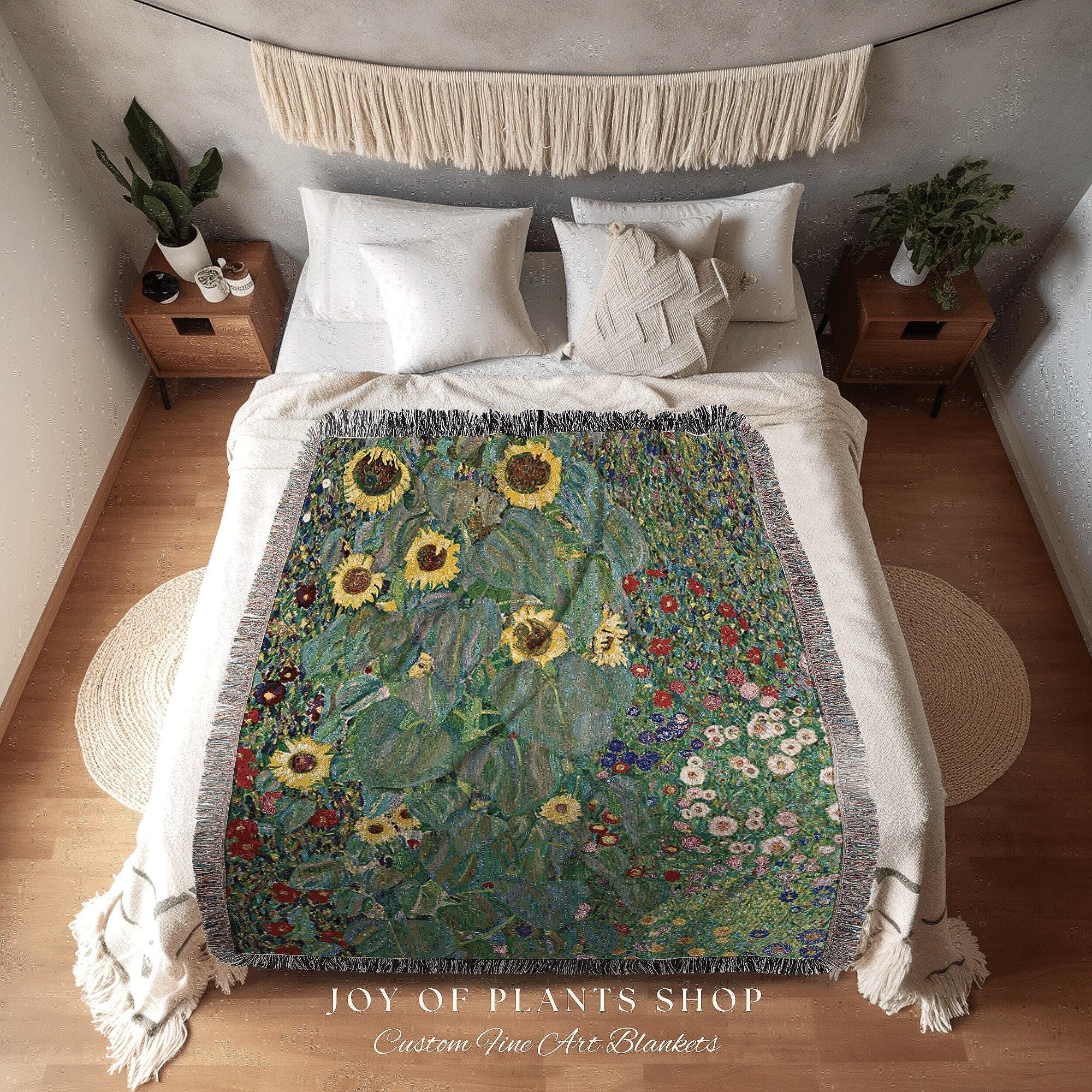 Klimt Tapestry 'farm Garden With Sunflowers' | Gustav Klimt