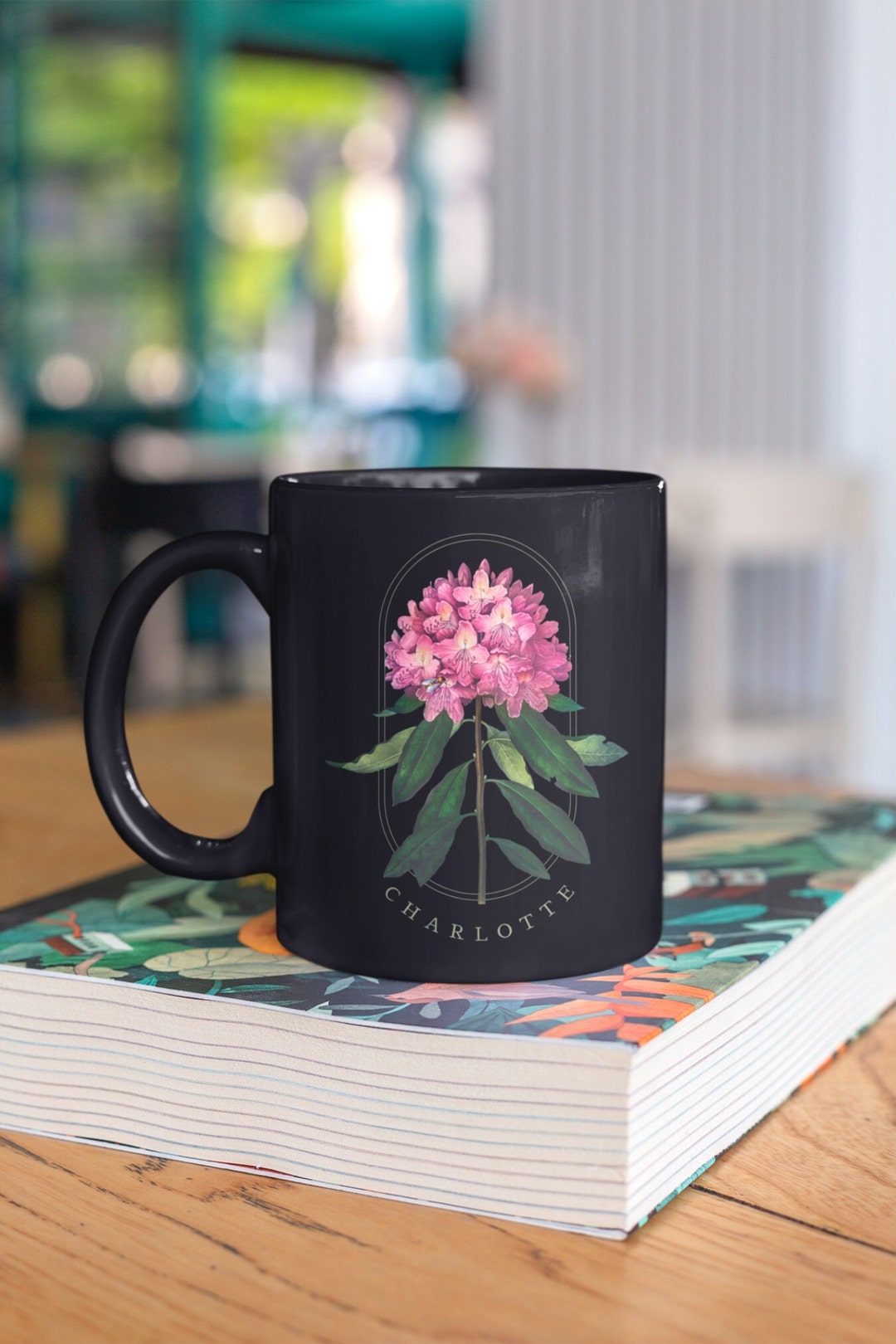 Birth Month Flower Mug Custom Birth Month Flower - Etsy