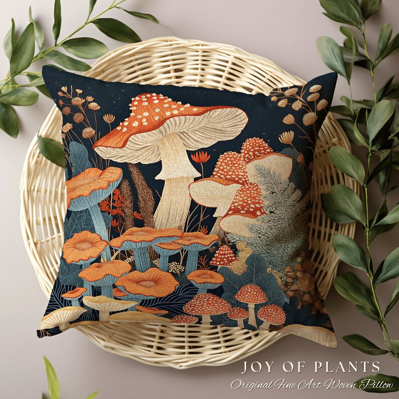 JoyOfPlants Mushroom Pillow - Thumbnail 2