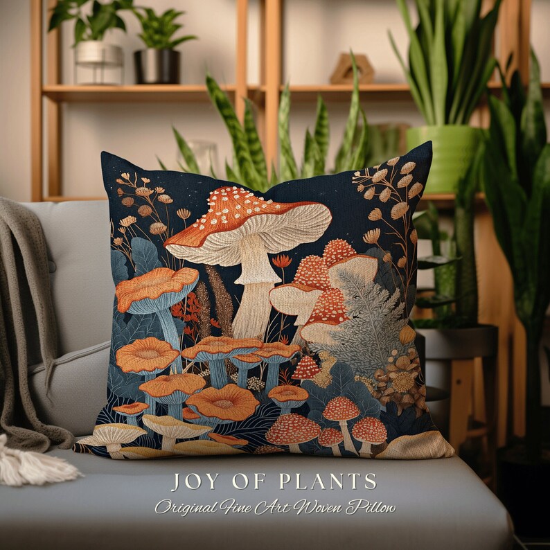 JoyOfPlants Mushroom Pillow - Thumbnail 3