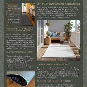 a brochure for a furniture store