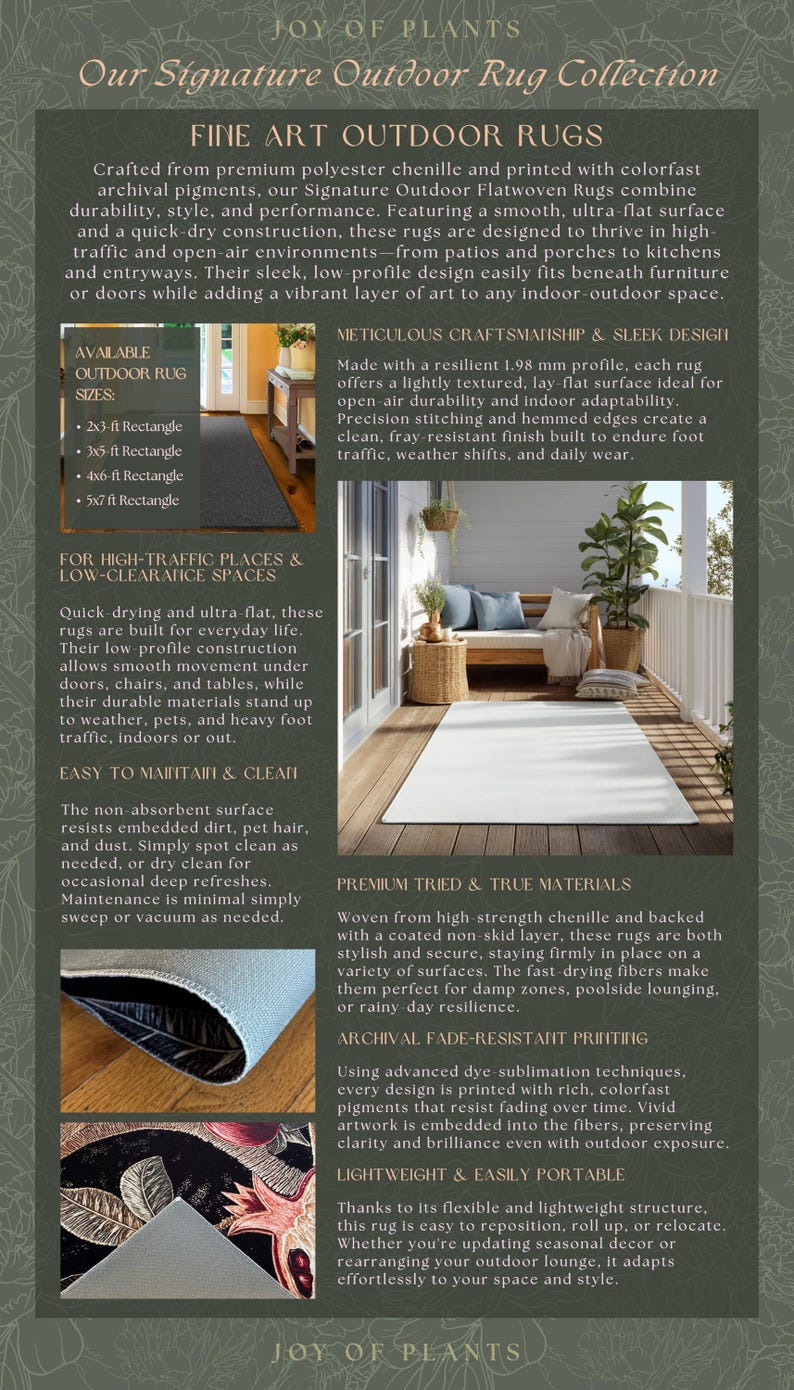 a brochure for a furniture store