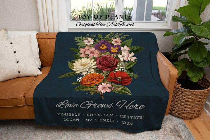 JoyOfPlants Throw Blanket