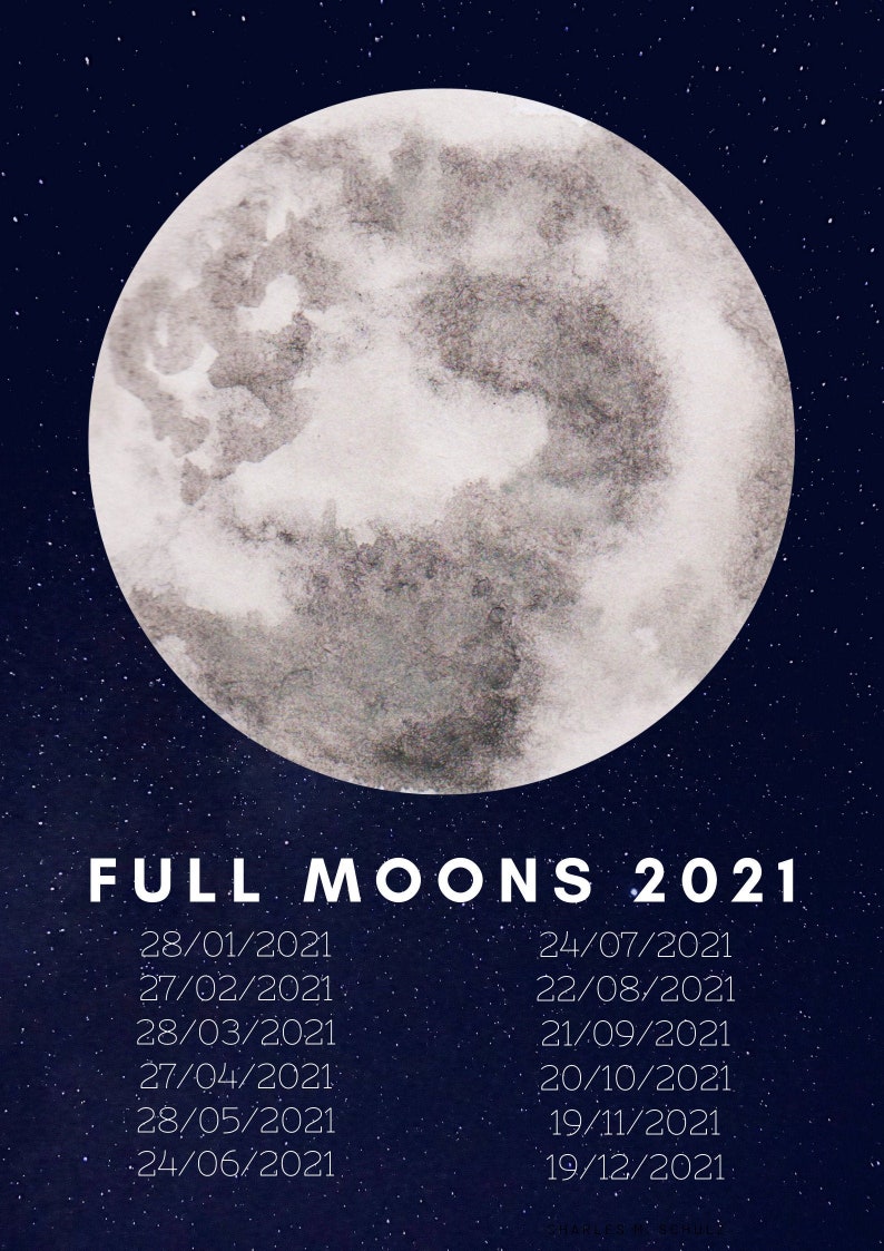 Луна 2021 год
