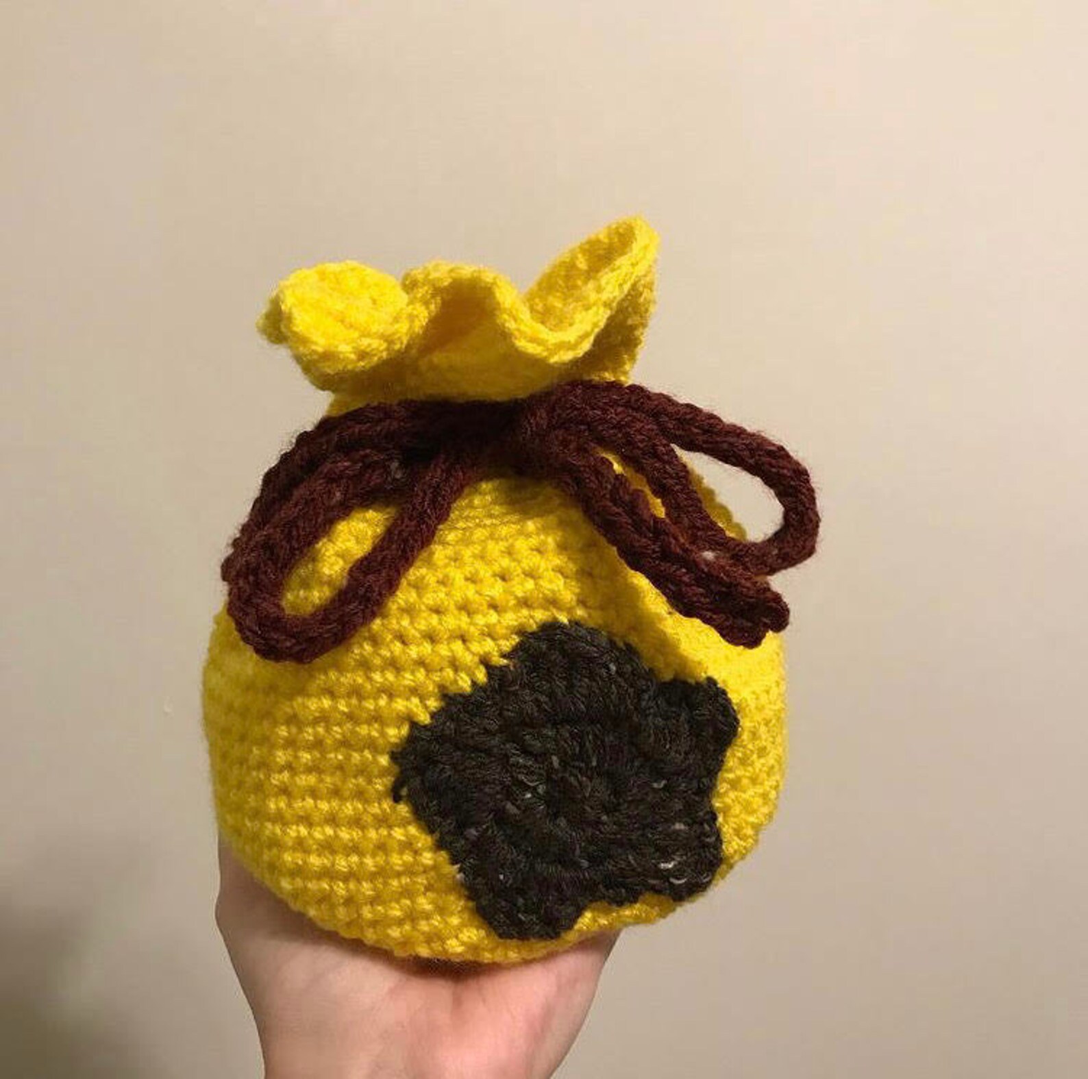 Crocheted Bell Bag de Animal Crossing Etsy