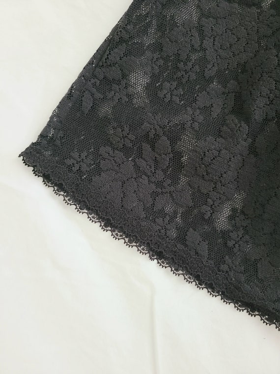 Victoria's secret coquette mini dress black lace … - image 8