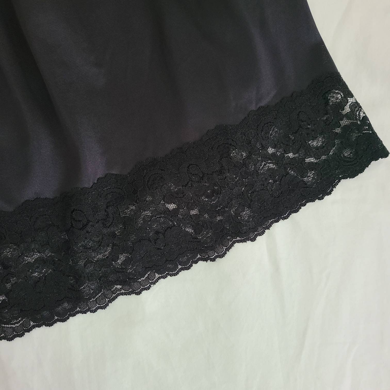 Set of 2 Short Half Slips With Lace Coquette Dollette Skirts Etsy