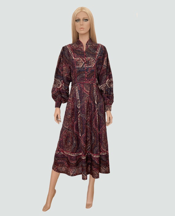 Vintage 1970s ORIGIN dress/ Vintage 1970’s printe… - image 2