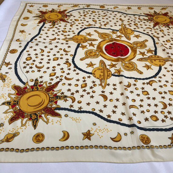 Gianni Versace vintage silk scarf big size