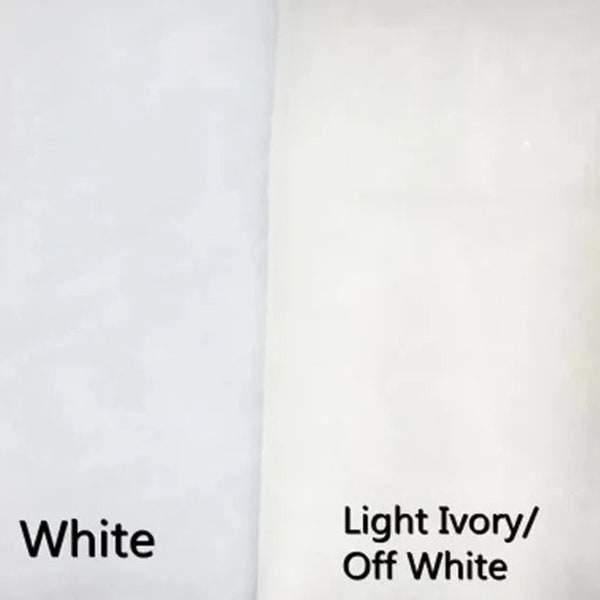 Bridal Tulle , Sample Swatches of Bridal Illusion Tulle, White, Ivory, Beige