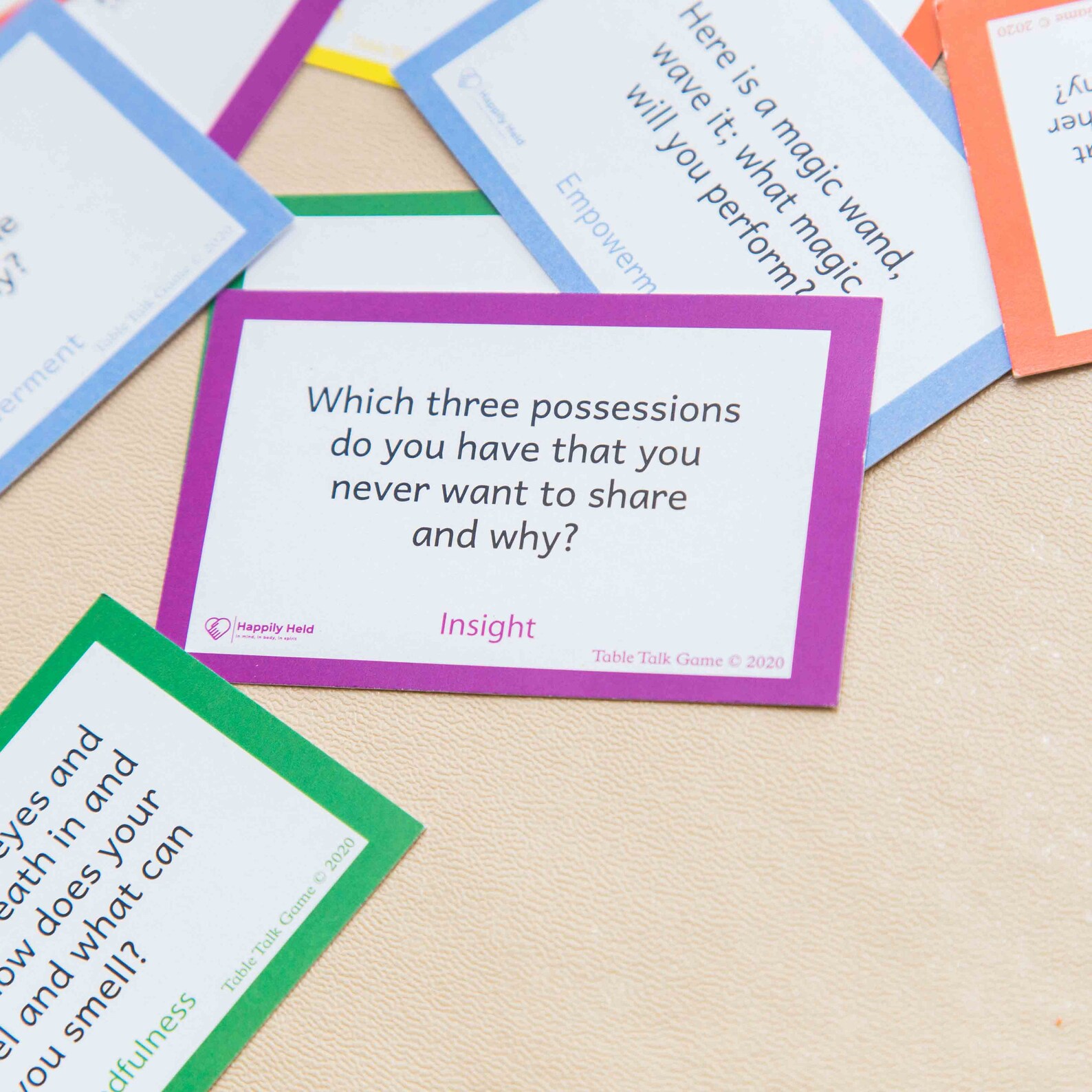 Table Talk card game deepen family connections family game Etsy