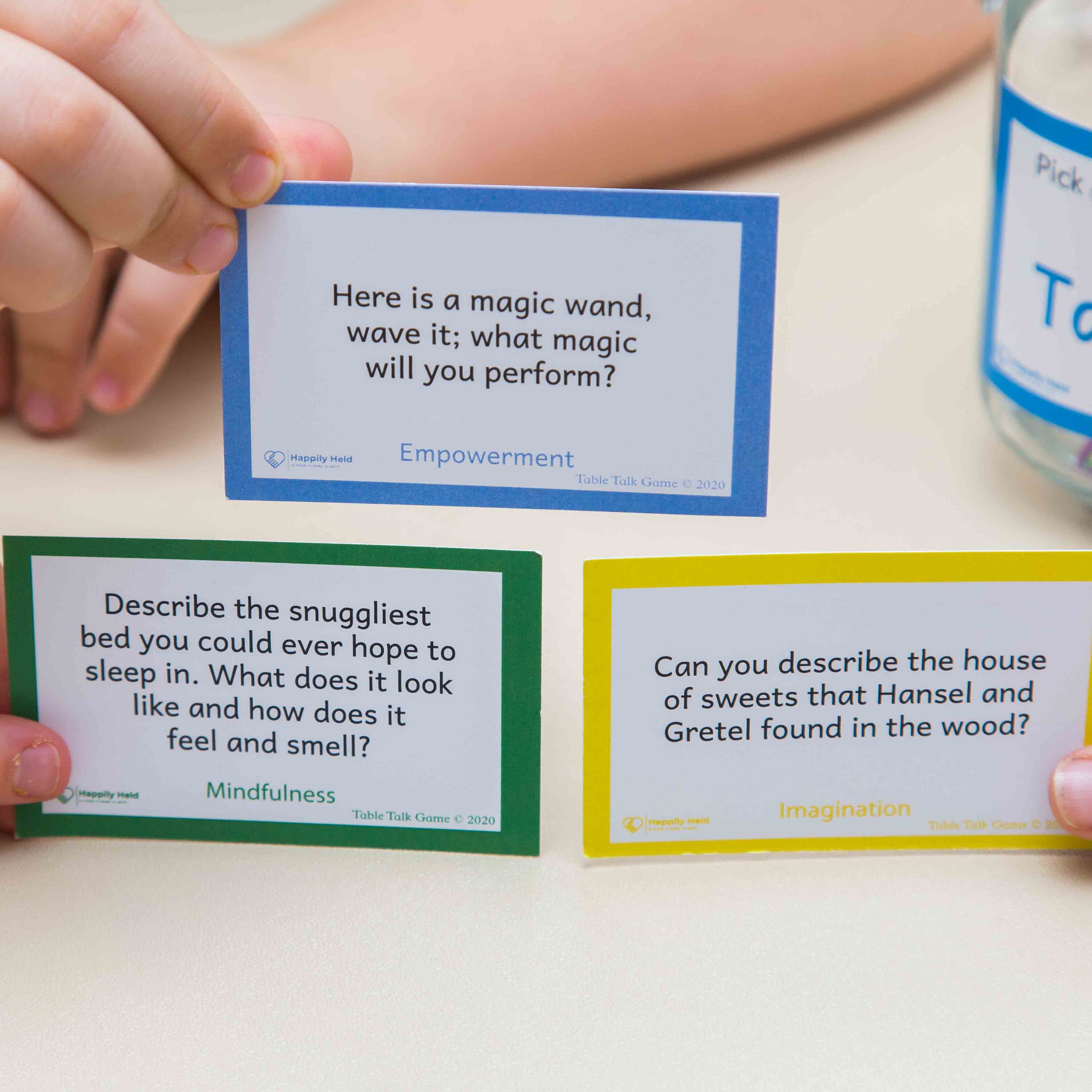 Table Talk card game deepen family connections family game Etsy