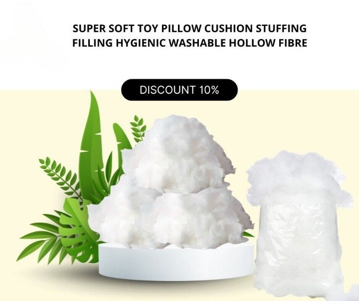 PILLOW & TOY STUFFING 200/400GR