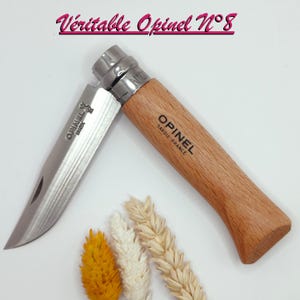 Gravure sur couteau opinel