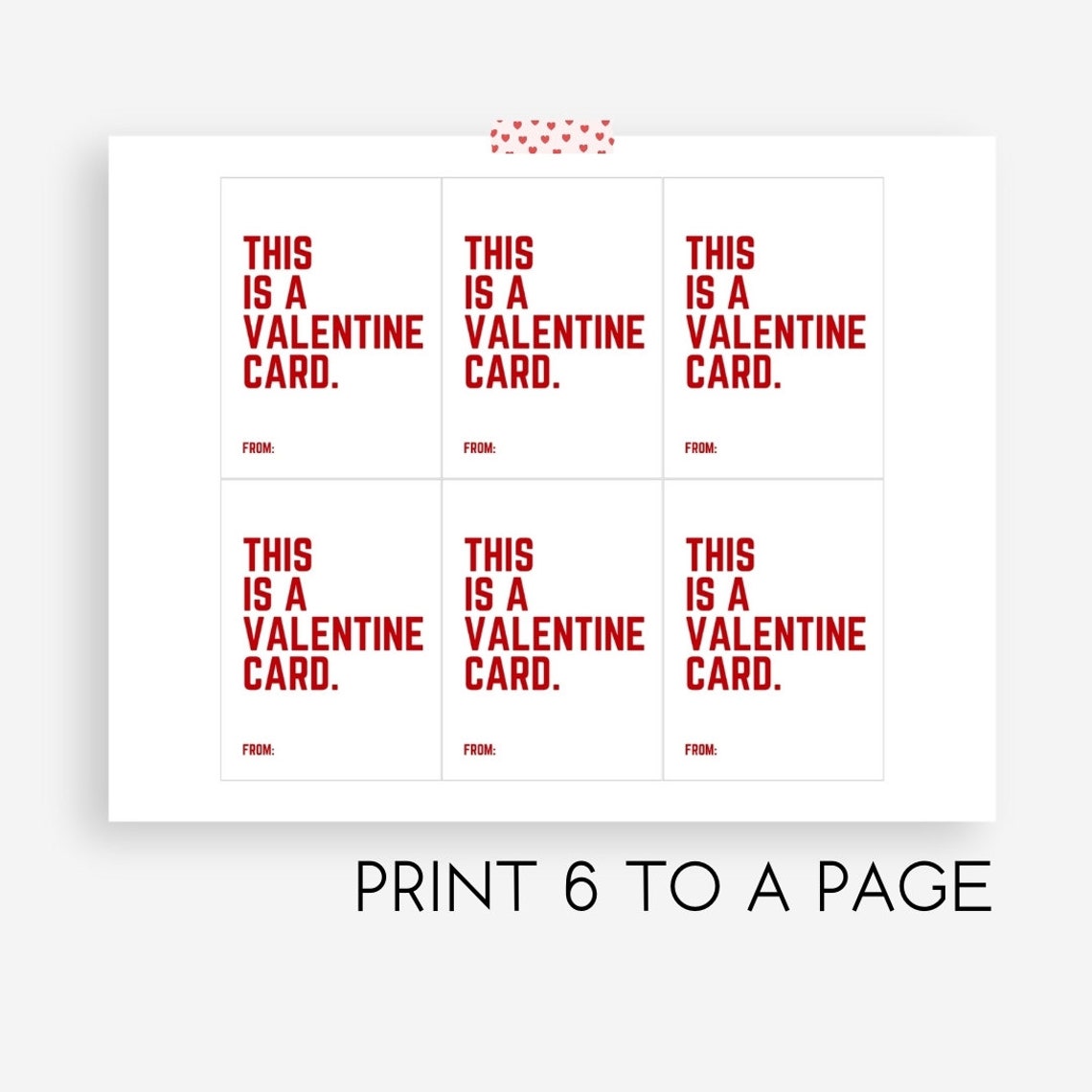 Funny Kids Valentine Cards, Printable Classroom Valentines, Funny ...
