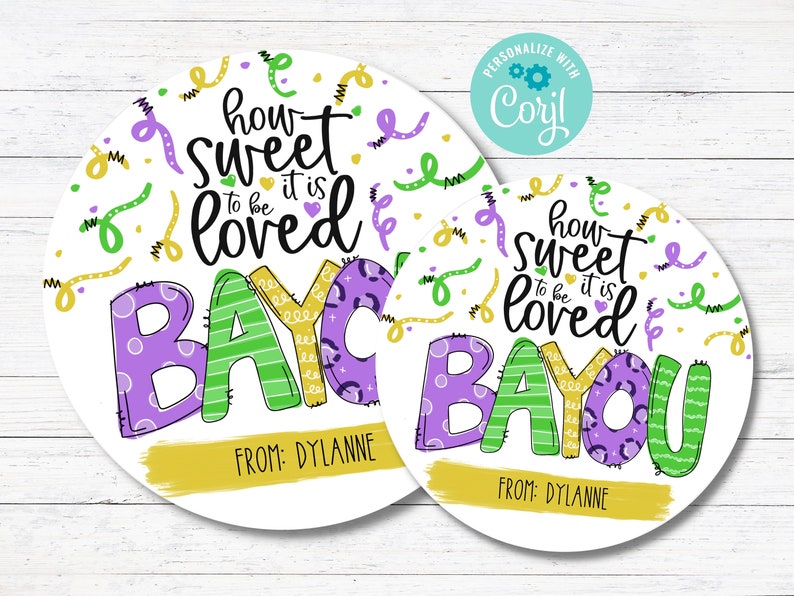 mardi gras treat table