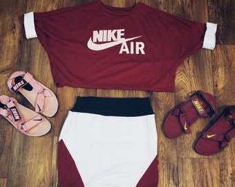 nike skirt set