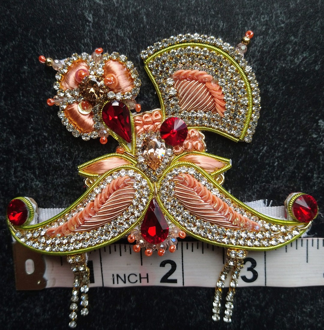 Peach Sorbet Jewel Crown (3.5 Inch) - Etsy