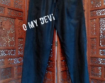 Charcoal Cotton Yogi Pants (Unisex)