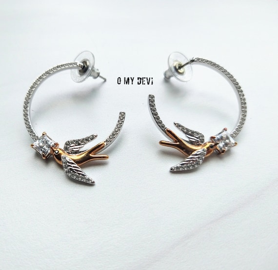 Swarovski tinkerbell earrings clearance