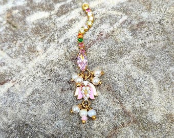 Pearl Dangle & Lotus Hair Tikha (Miniature)