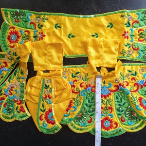 Summer Sunshine RK Outfit (for 12-14 inch Deities)