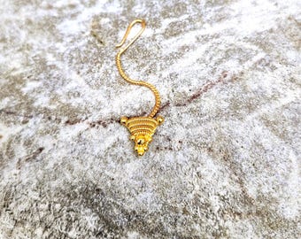 Gold Temple Hair Tikha (Miniature)