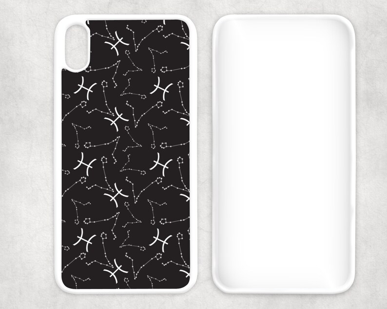 iPhone 11 Pisces White Protective iPhone Case iPhone 12 Cute Trendy iPhone 12 Pro Iphone XR iPhone XXS iPhone 78 iPhone 11 Pro Gift
