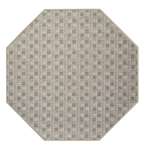 Abstract Indoor/Outdoor Commercial  Color Rug, Pet and Kids Friendly Rug. Made in USA, Octagon, Area Rugs, Pets, Event, Wedding