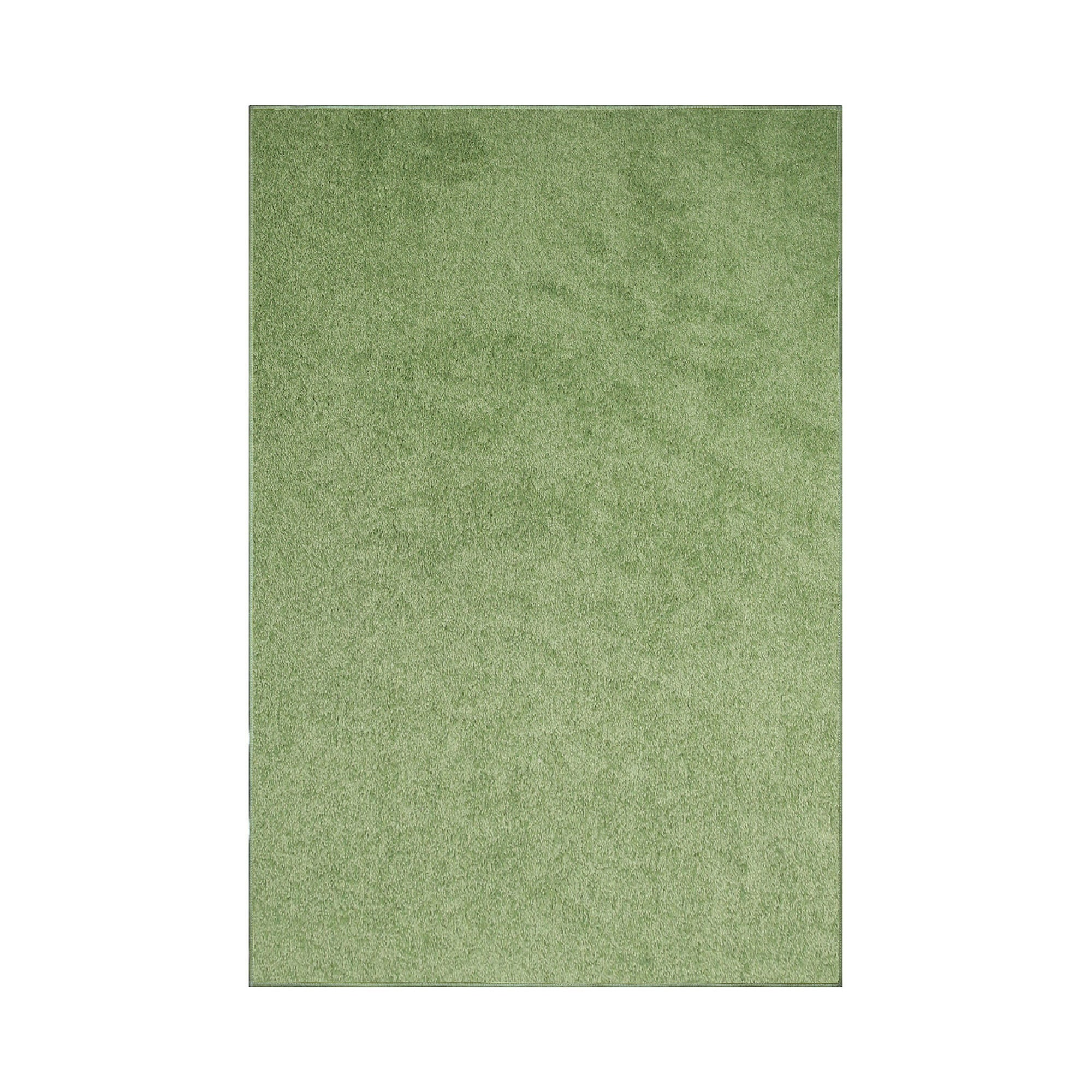 Small Rugs Solid Color Modern Plush Solid Color Rug Lime Green, Pet and Kids Friendly Rug ...