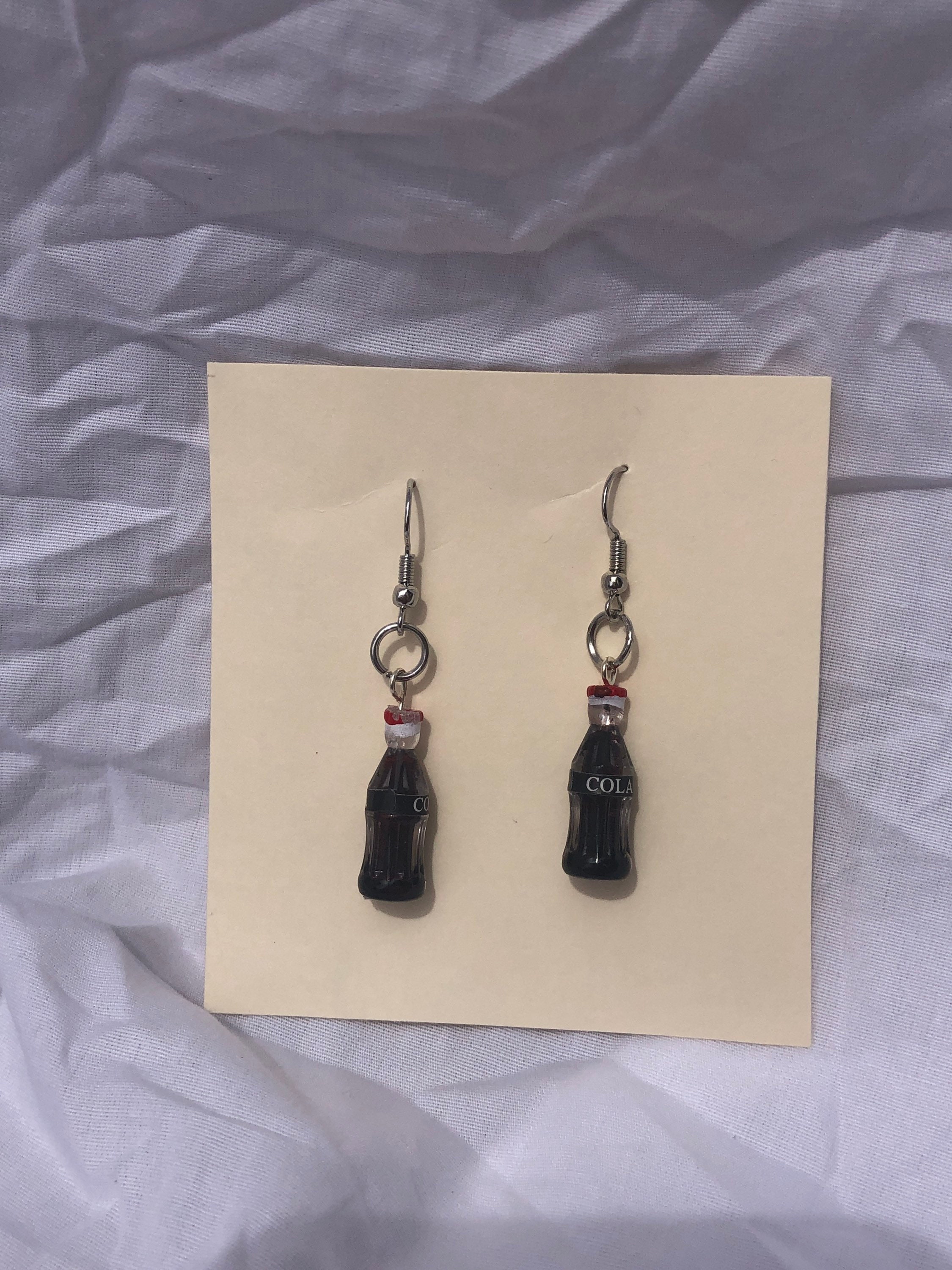 Coca Cola Earrings Etsy