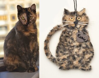 tortie cat plush