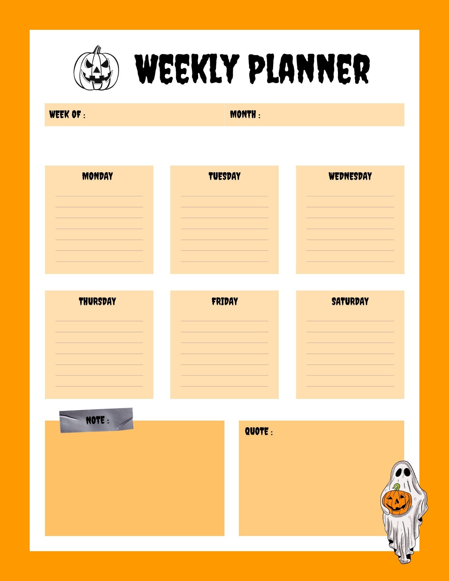 spooky-weekly-planner-pdf-planner-printable-planner-etsy