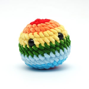 Rainbow stress ball Worry pet plush Stress relief kids