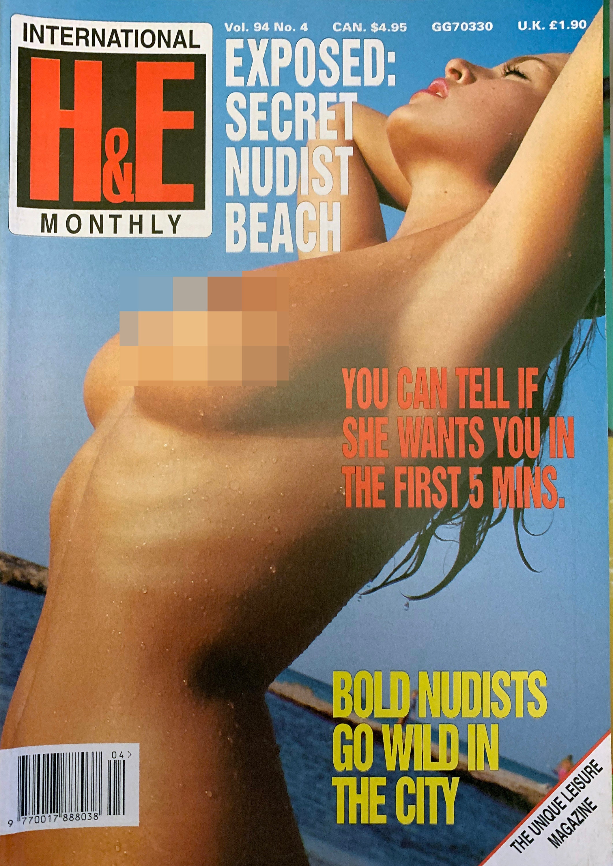 Vintage Nudist Magazine Jung