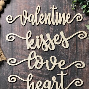 OCHO Palabras de plato, San Valentín, amor, pasión, corazón, besos, alma gemela, romance, amor - archivo SVG