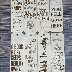 8 marcadores diferentes, SET #3 de 4, probados por Glowforge y Cricut - archivo SVG