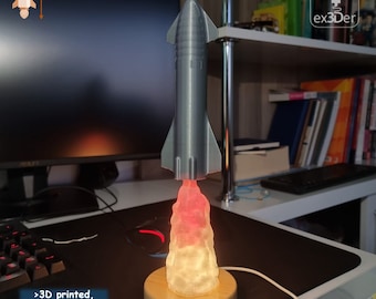 SpaceX Starship Lamp